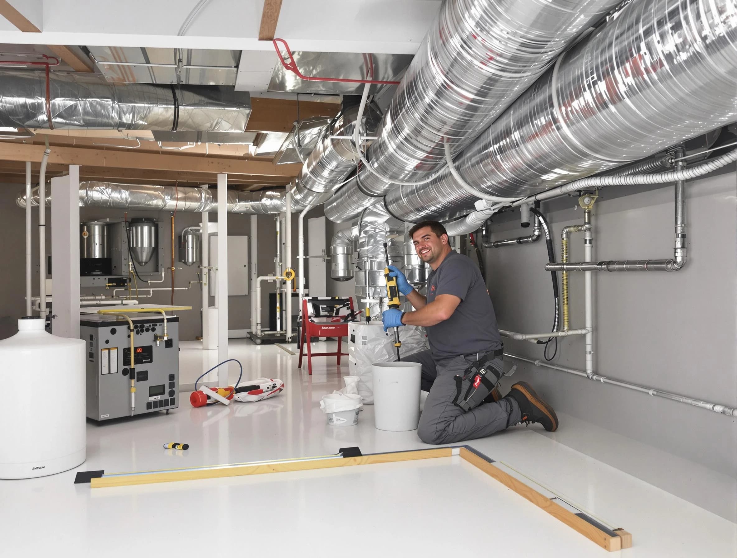 Professional duct sealing service by Cullman Air Duct Cleaning in Cullman