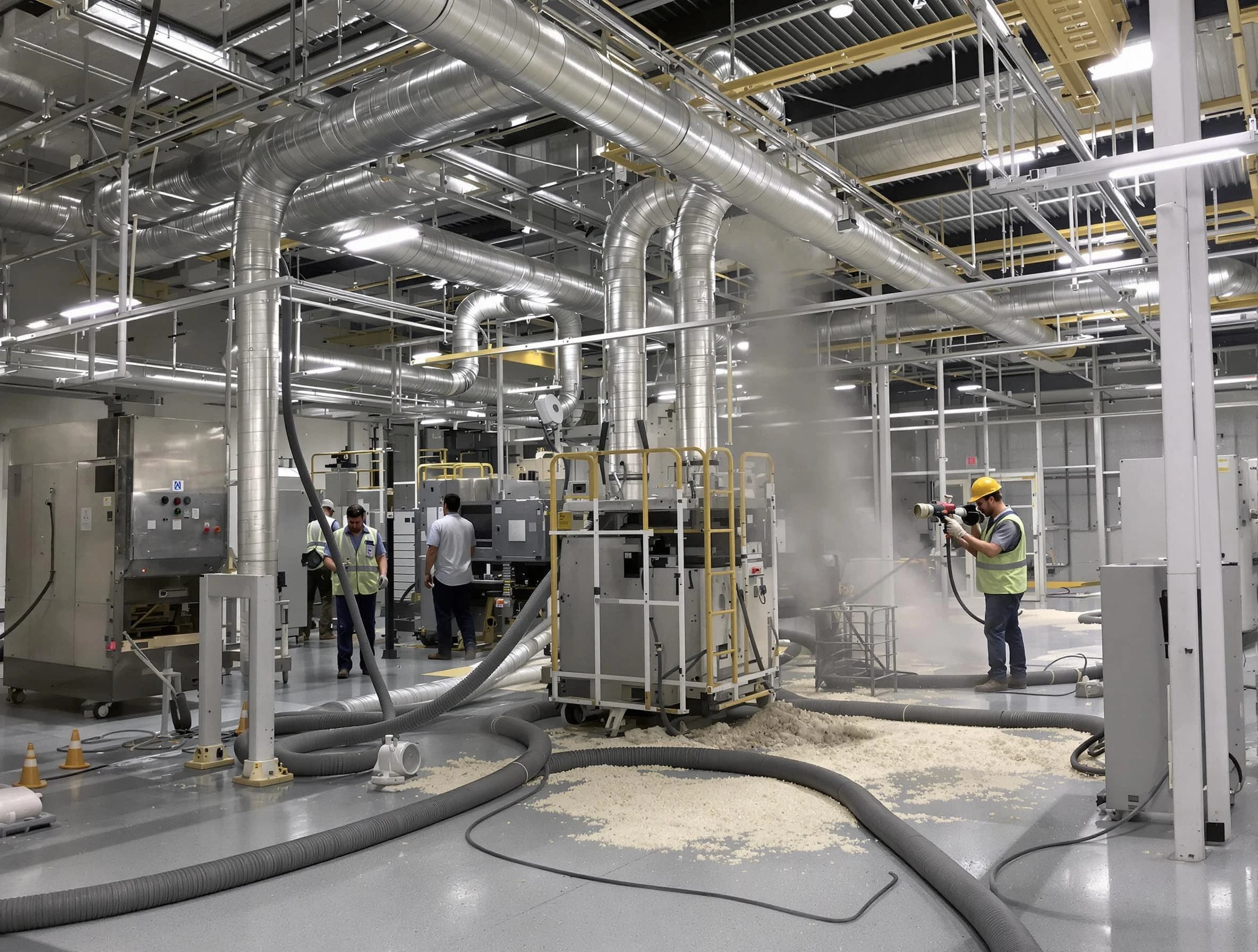 Heavy-duty industrial duct cleaning by Cullman Air Duct Cleaning in Cullman