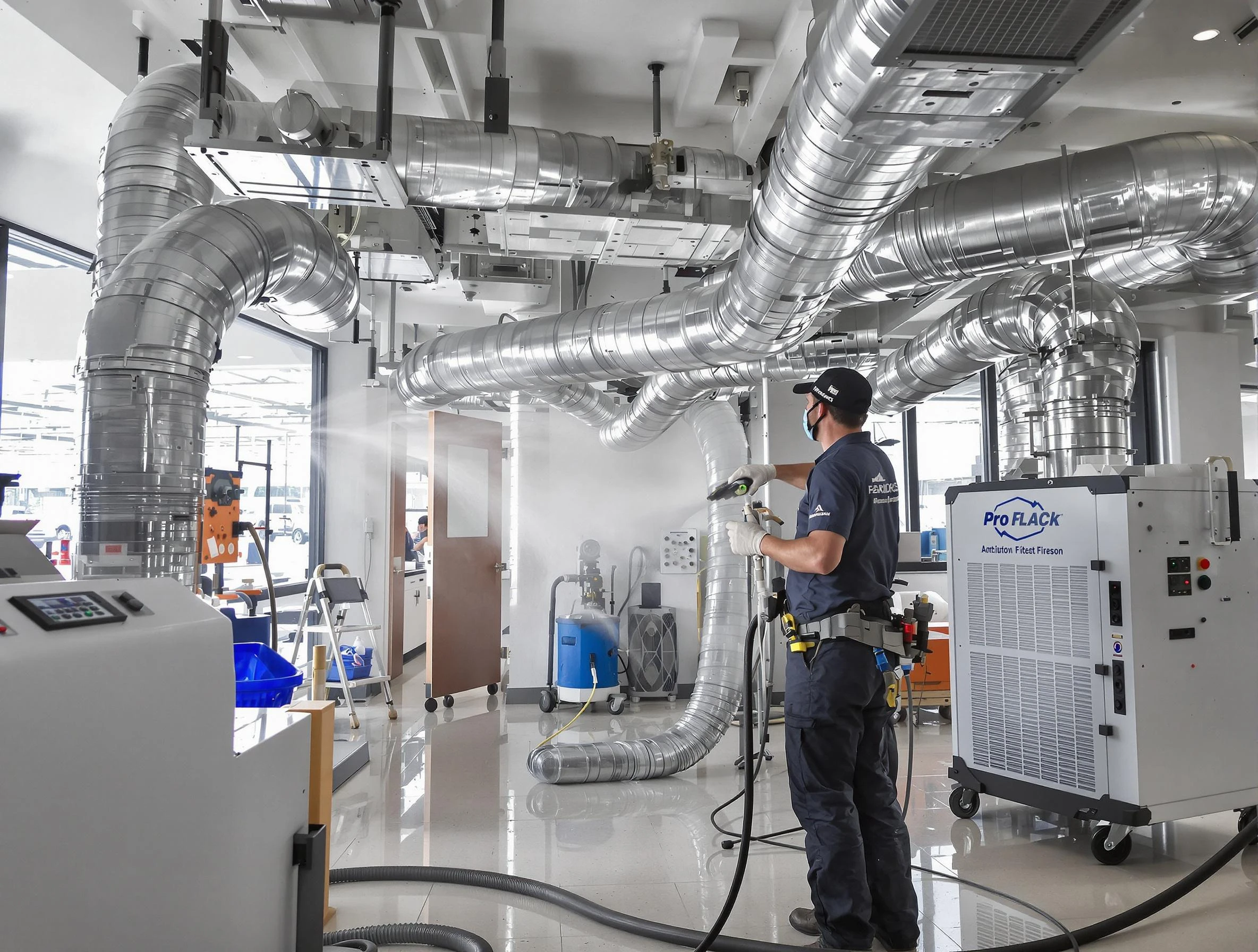 Negative Pressure Air Duct Cleaning in Cullman