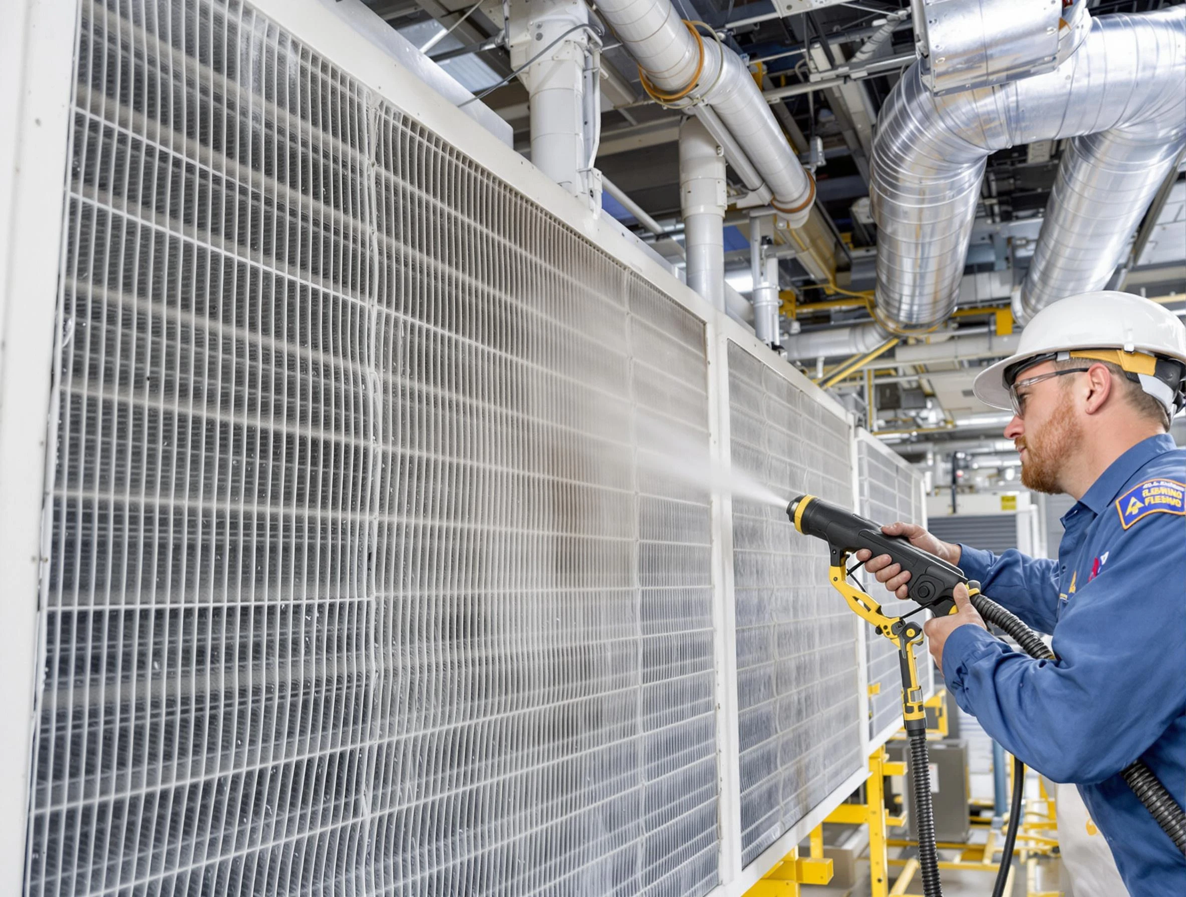 Professional commercial coil cleaning by Cullman Air Duct Cleaning in Cullman
