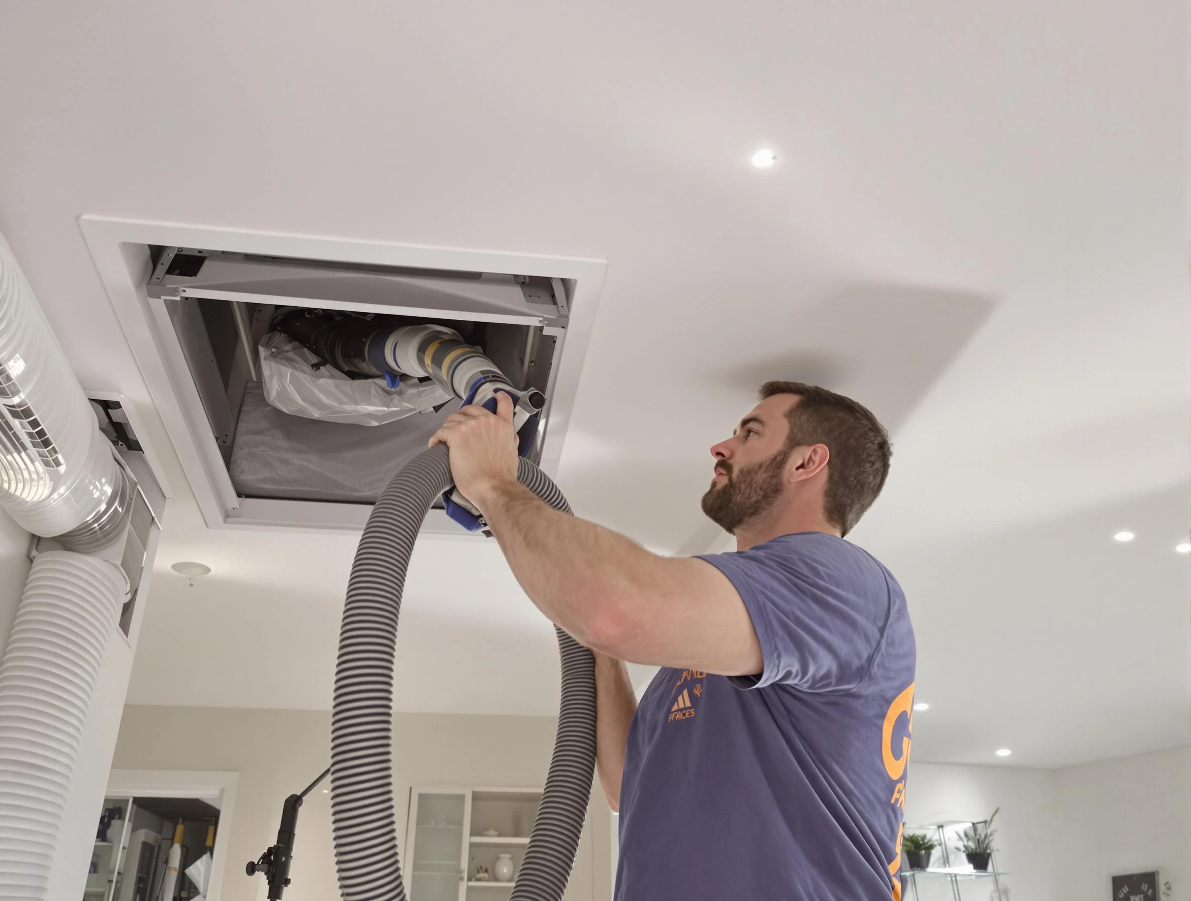 Precision indoor duct cleaning by Cullman Air Duct Cleaning in Cullman